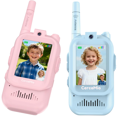 Walkie-Talkies con Videollamada — Diversión Real para Niños, sin Wi-Fi
